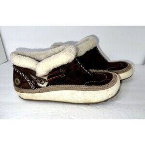 MERRELL Spirit Tibet Low ESPRESSO Brown SUEDE Thinsulate SHOE Women US 6 / EU 36